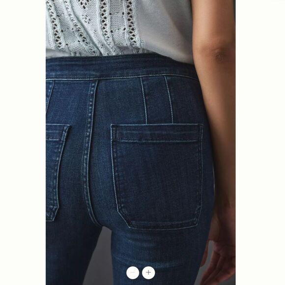 Anthropologie Pilcro Clean Flare Jeans - Picture 6 of 6